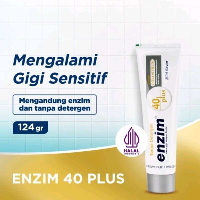 Enzim 40 Plus Pasta Gigi 124gr