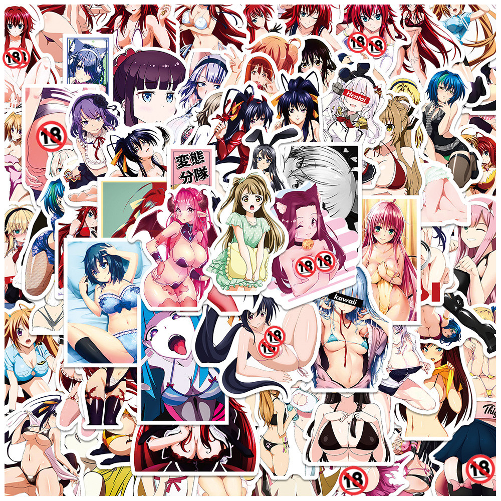 

10/30/50/100pcs Sexy Hentai Anime Bunny Girl Stickers Adult Waifu Decoration Decals Phone Case Laptop Notebook Graffiti Sticker