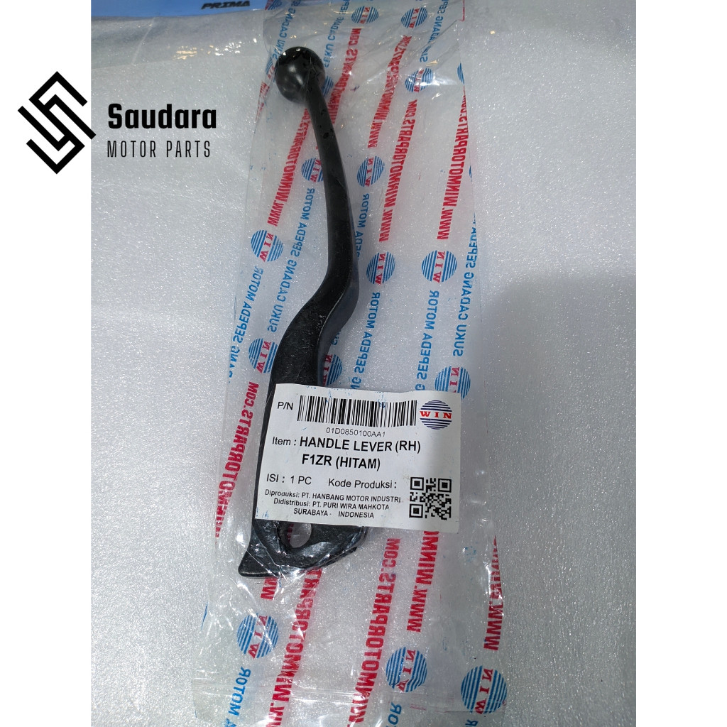 Handel Rem Kiri / Kanan F1Z R 2001 2002 2003 2004 2005 Warna Hitam | brake handle lever silver WIN |