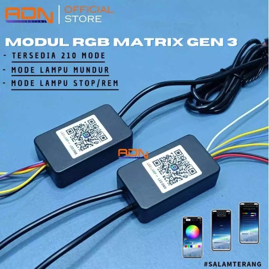 Modul Controller Smart RGB Matrix Running WS2815 WS2812 12V  Magic Bisa Sein