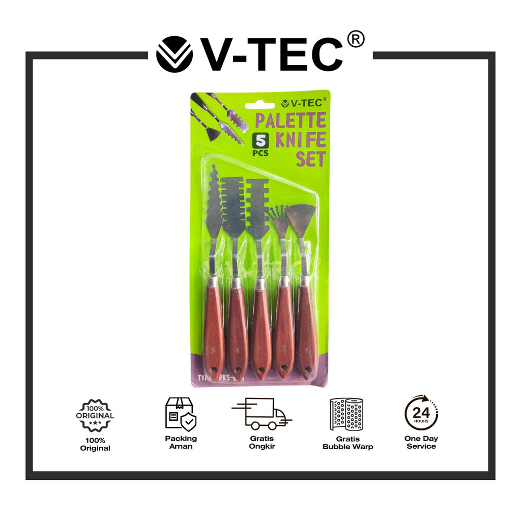 

V-TEC PISAU PALLATE ART LUKIS PAINTING KNIFE TYPE PKS 008 PAK