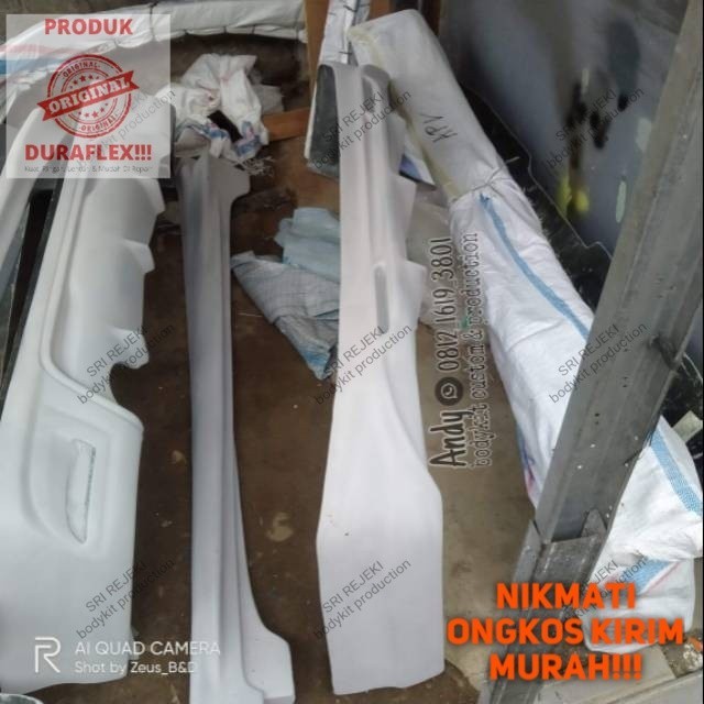 Bumper Belakang Dan Side Skirt Calya Sigra