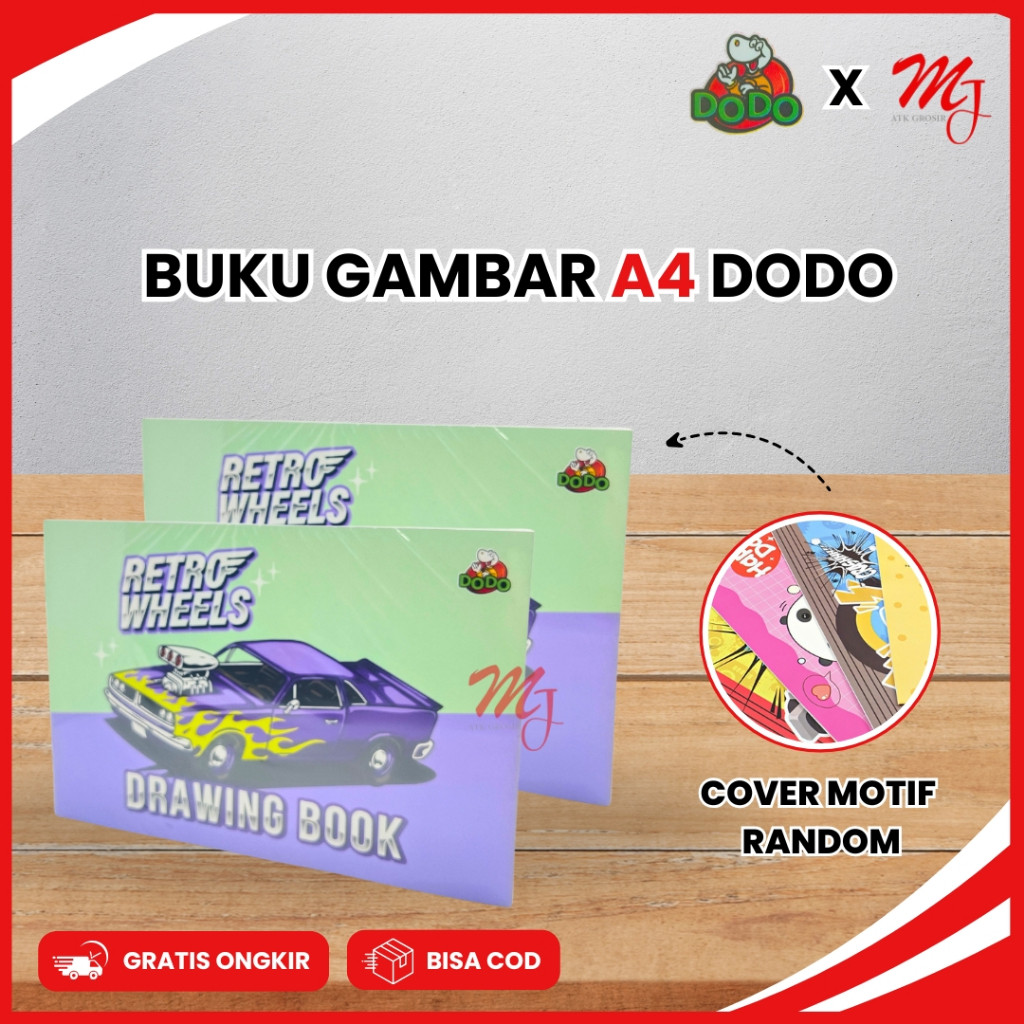 

Buku Gambar A4 Dodo isi (10 pcs) drawing Book Dodo