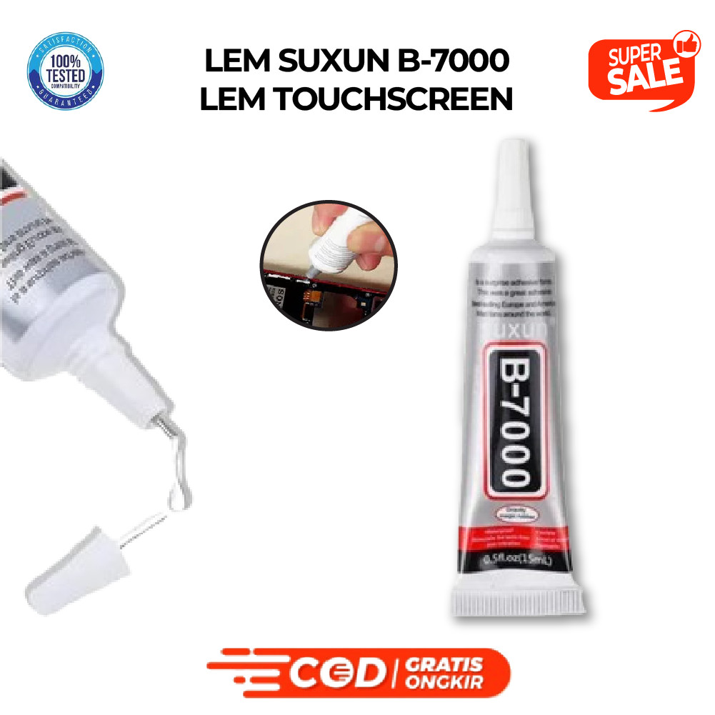 

LEM LCD TOUCHSCREEN / LEM SUXUN B-7000 15ML MULTI PURPOSE ADHESIVE PREMIUM STOCK