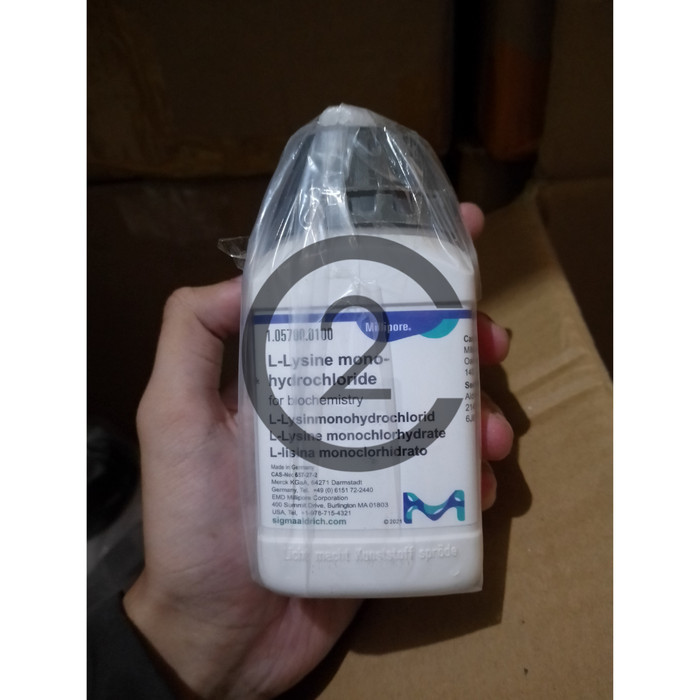 L Lysine Monohydrochloride / Lisin Hidroklorida 100 gram Merck 105700 LM01