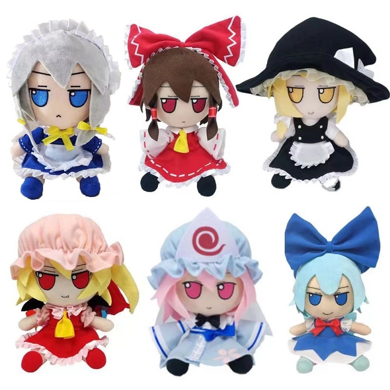TouHou Project Fumo Plush Toy Smoke Izayoi Sakuya Remilia Satori Crino Stuffed Doll Hakurei Reimu Ma