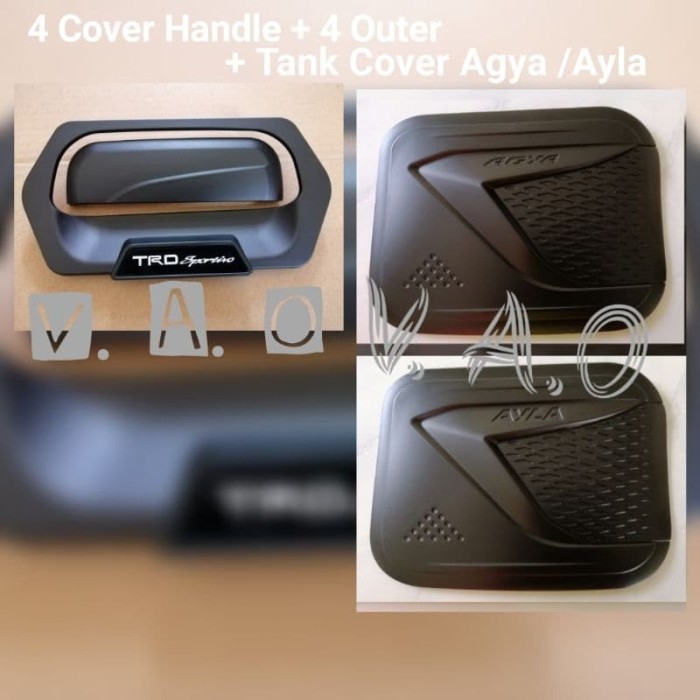 Handle Outer TRD Sportivo dan Tank Cover Agya ayla - AGYA