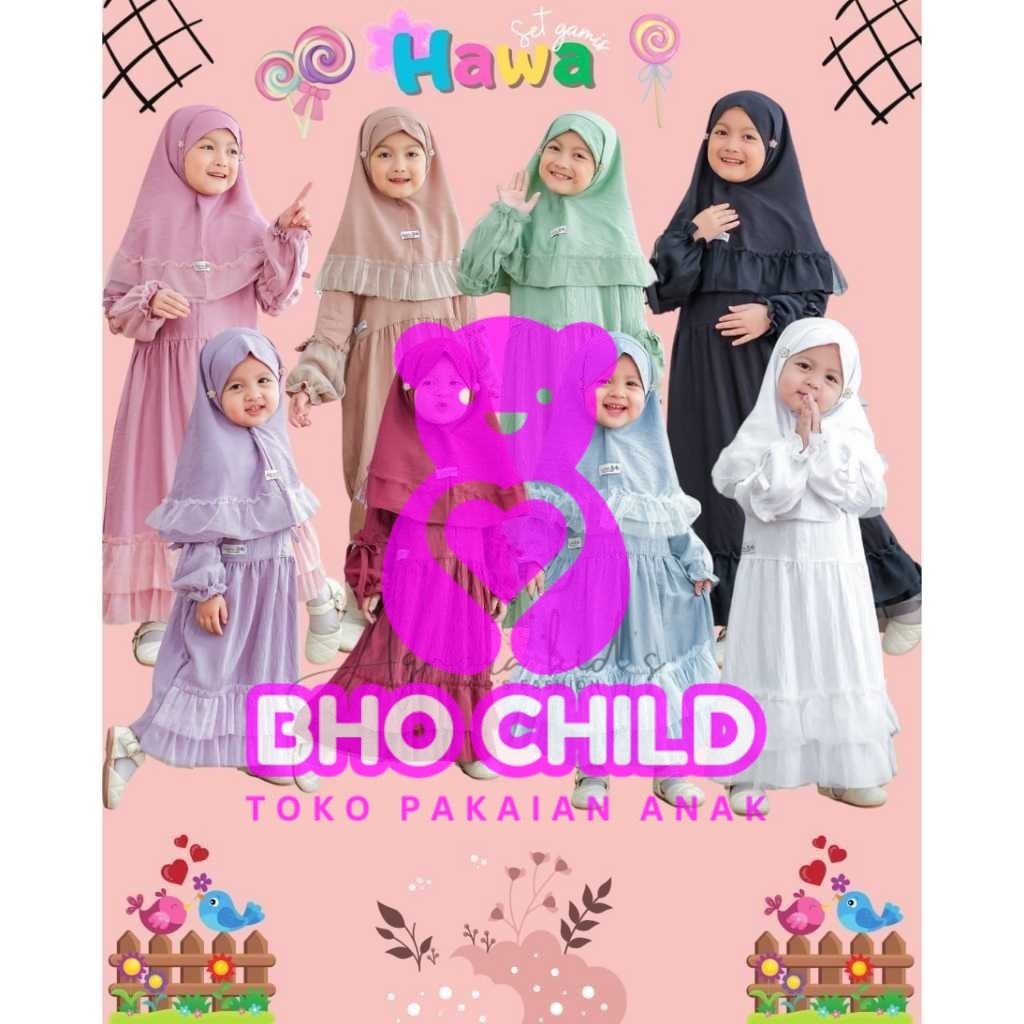 HAWA GAMIS TUTU ANAK PEREMPUAN USIA 1-9 TAHUN