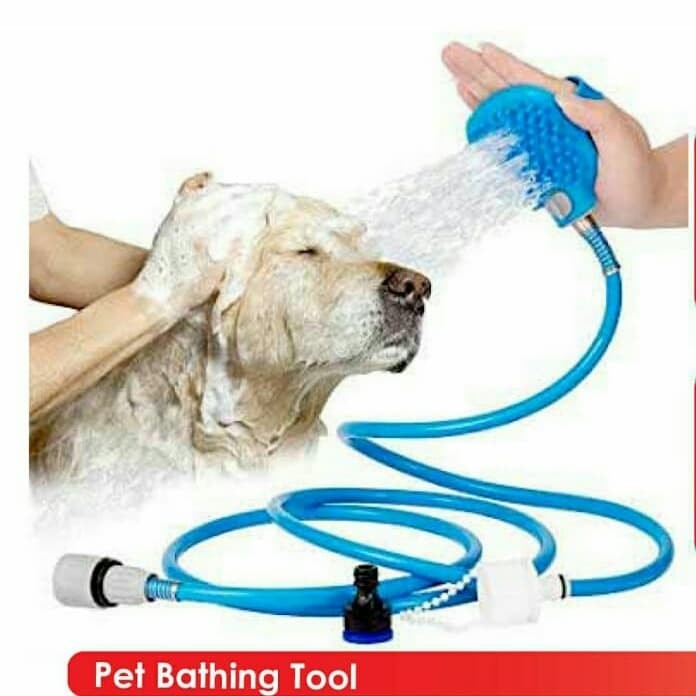 Shower mandi anjing kucing - pet grooming tool