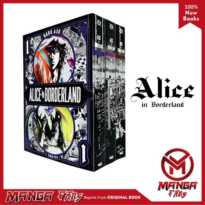 Komik Alice in Borderland omnibus 8 book series (English) - vol.1