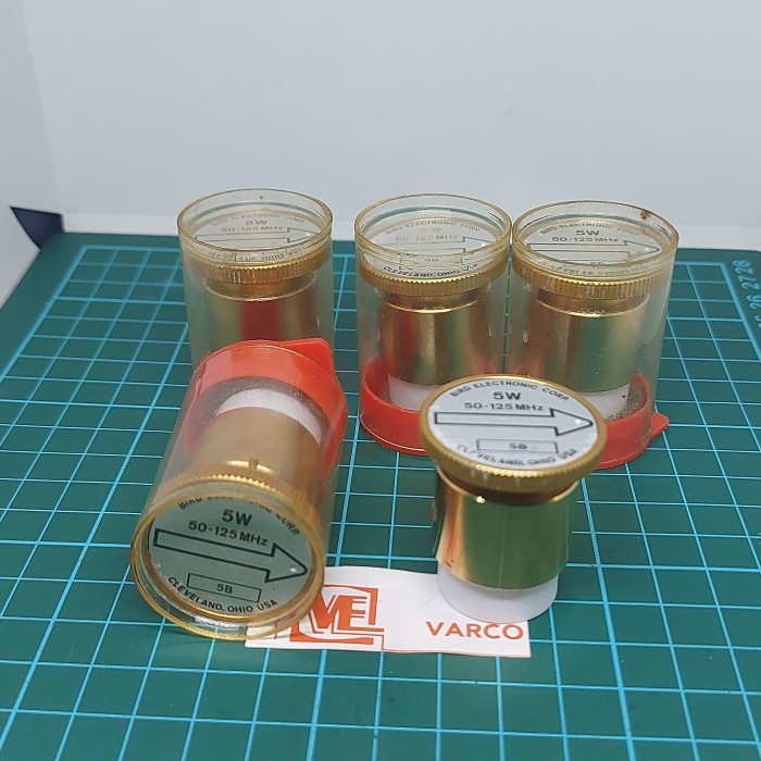 SGApart elemen kapsul wattmeter BIRD 50-125MHz 5w  5B