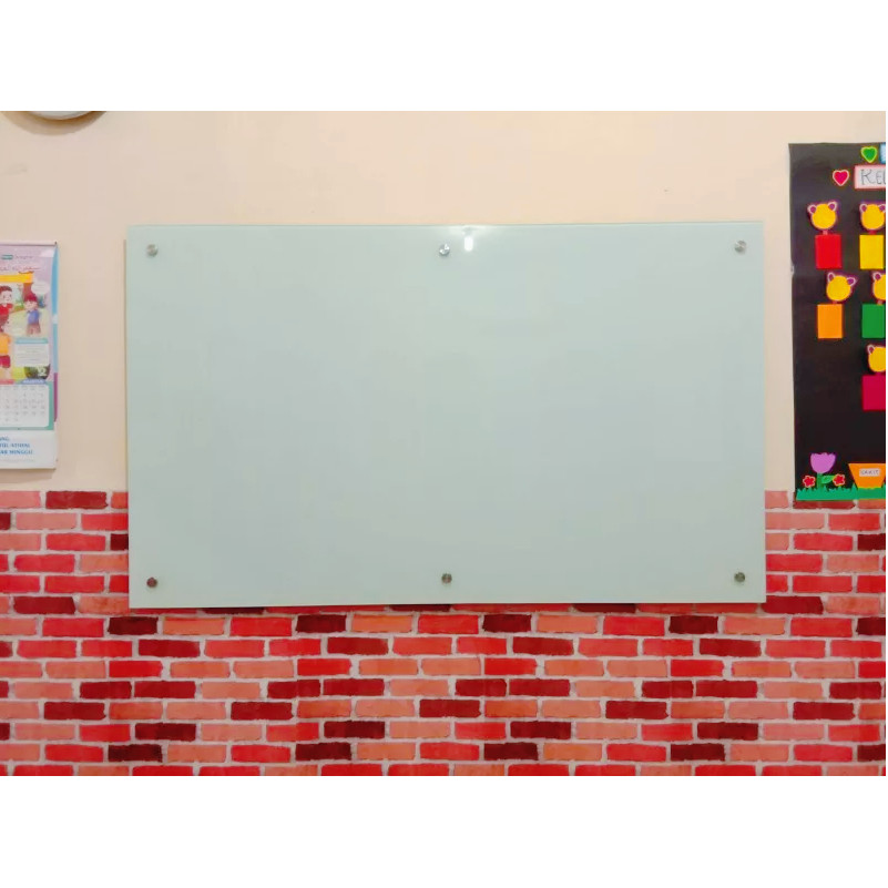

Papan Tulis Kaca Magnetik - Glassboard Magnetic 120 x 240 Gratis ongkir dan pasang