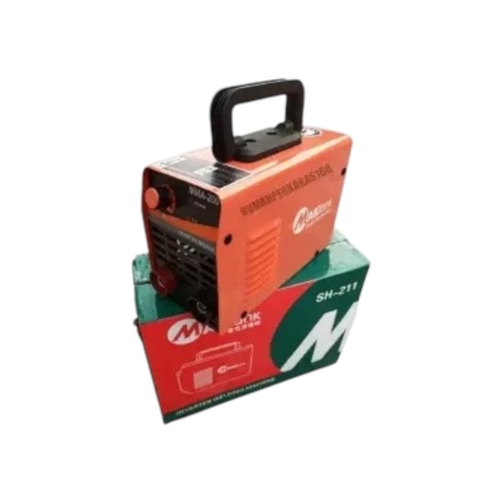 MESIN TRAVO LAS iNVERTER MMA 200A 900 WATT IGBT MAILTANK (lakoni,daiden)