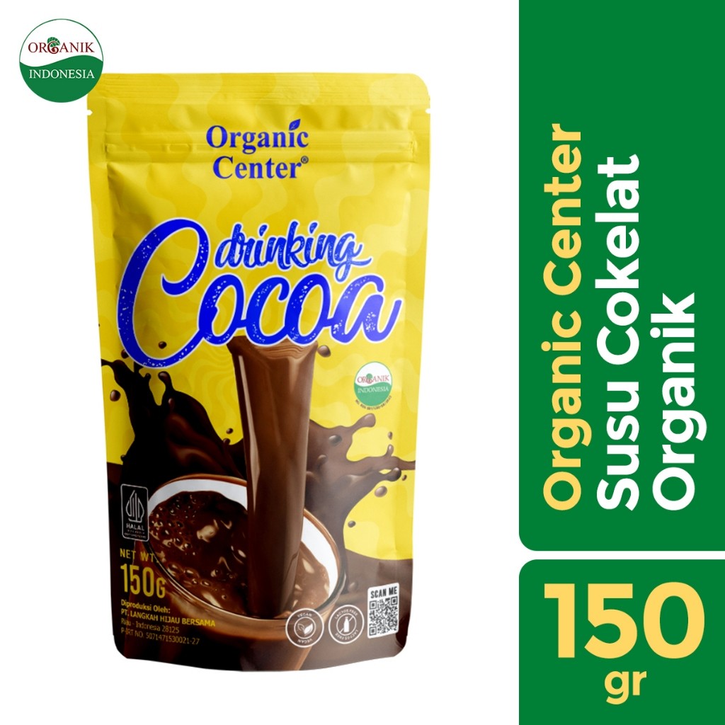 

Organic Center - Cacao Powder Milk Drink 150gr - Bubuk Minuman Cokelat - Coklat Bubuk