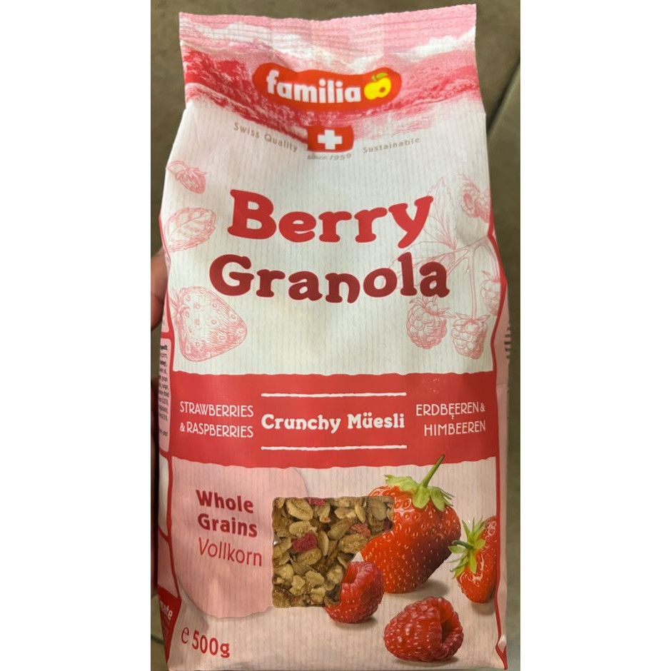 

Familia - Berry Granola Crunchy Muesli 500gr
