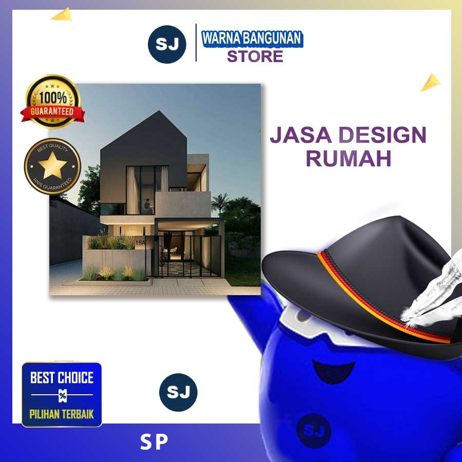 Jasa Desain Rumah PROFESIONAL / ARSITEK