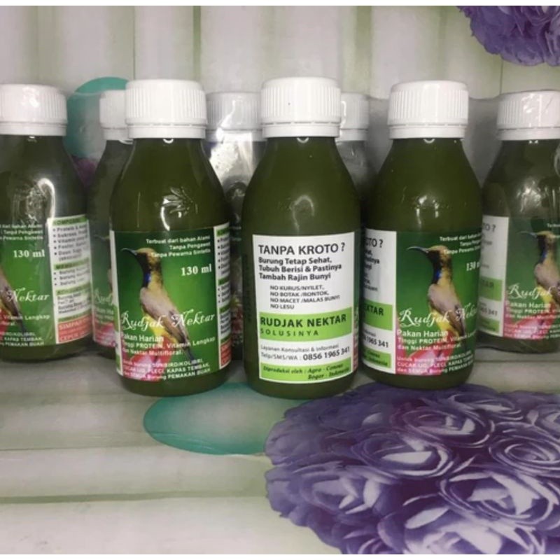 nektar pakan kolibri