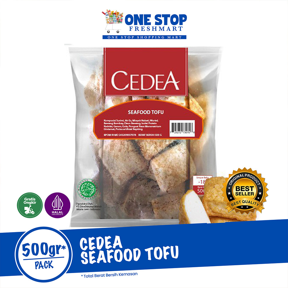 

CEDEA SEAFOOD TOFU 500gr