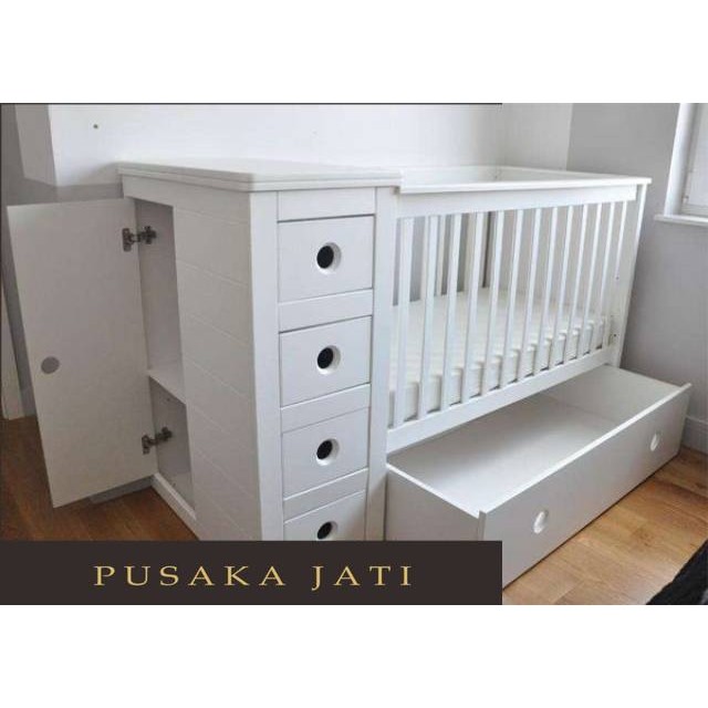 Baby box | Box Bayi | Ranjang Kayu Bayi | Baby Crib | Ranjang Bayi Murah pusaka jati furniture