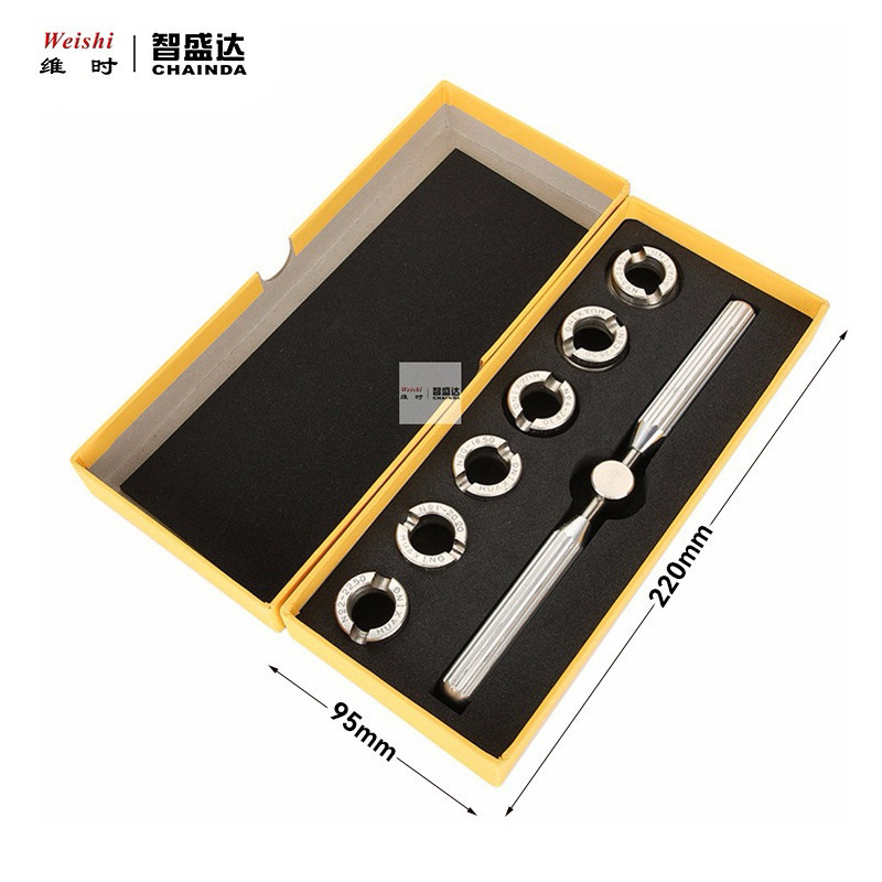 Promo Alat servis jam tangan alat pembuka jam tangan rolex set box original stainless steel bisa COD