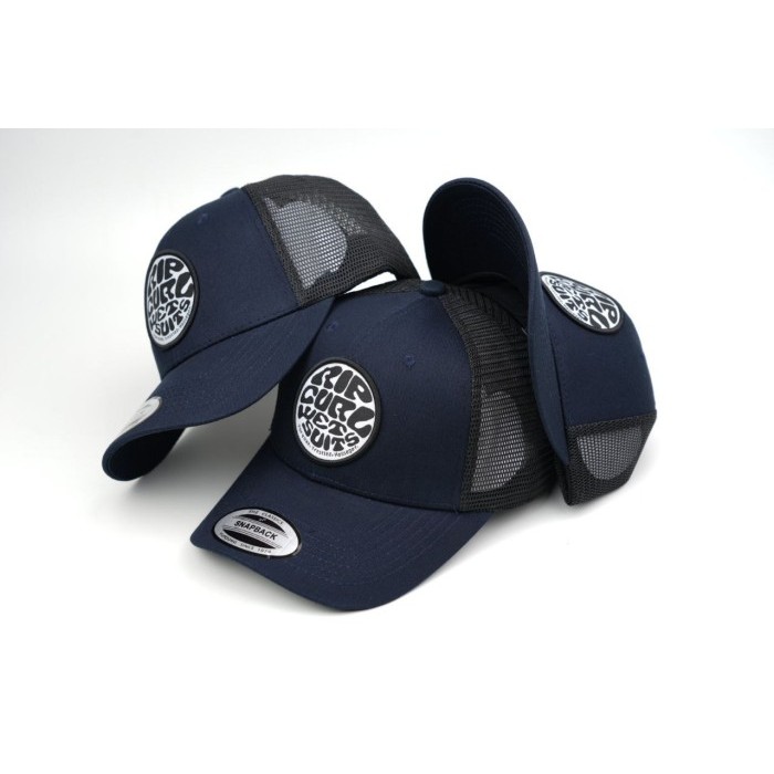 topi snapback Ripcurl / Ripcurl Trucker original import / hat - Cap Suits Navy