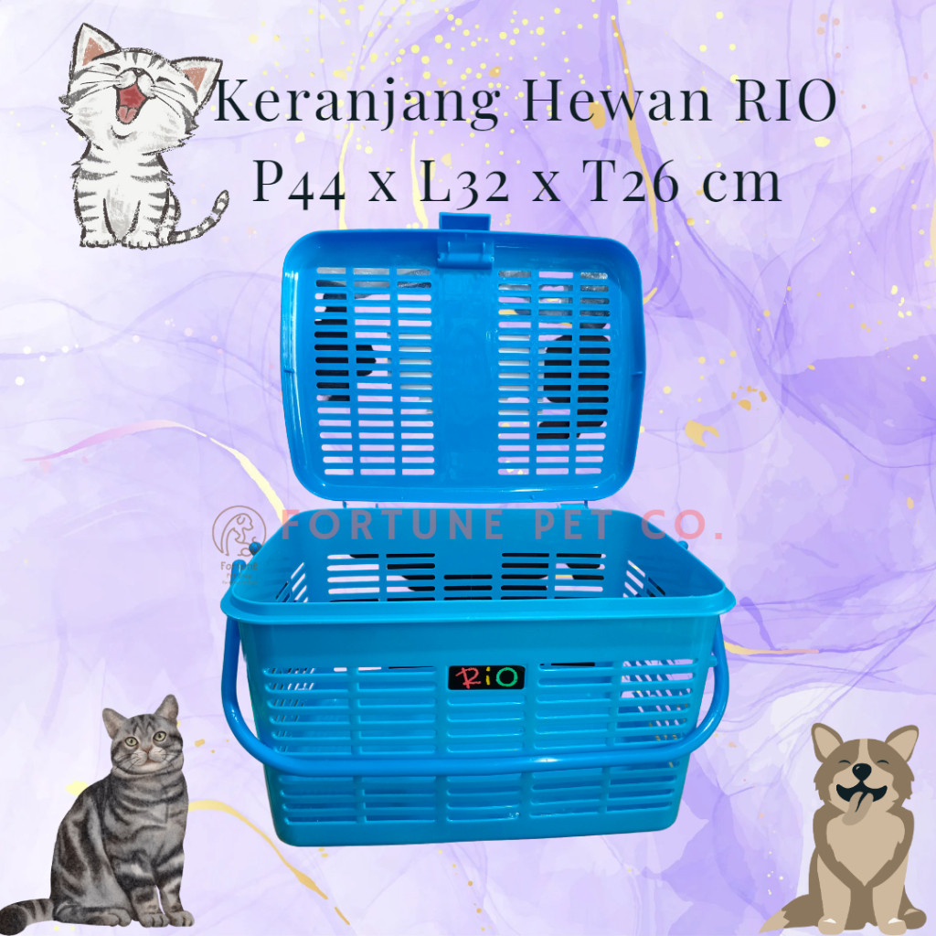 Keranjang Cargo Hewan Pet Cargo Kucing Pet Cargo Anjing RIO Besar