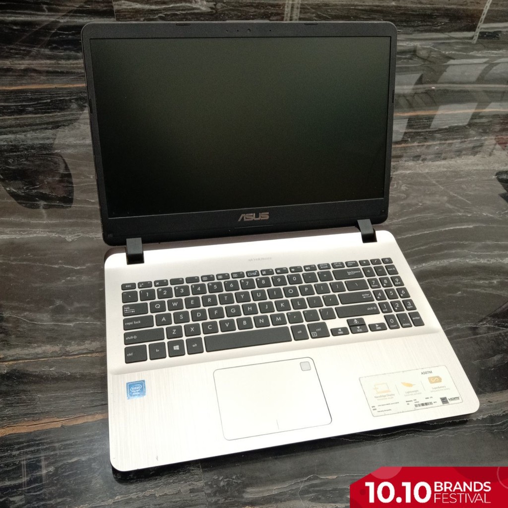 Laptop Asus Slim Generasi Baru Layar besar a507ma N4000 SSD 128GB 256GB 512GB Super ngebut layar ged