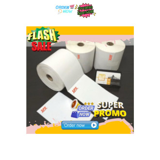 

Bisa Cod kertas resi tempel label sticker thermal 100 x150 isi 250 label pengiriman shopee