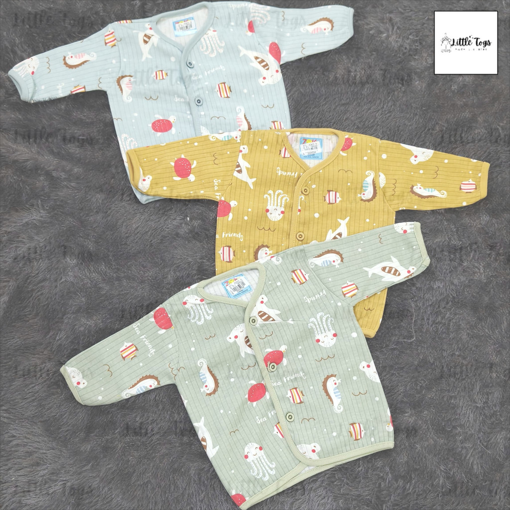 🩷 LITTLE TOGS 🩷 ZOKO Baju Newborn Panjang 70422 SNI