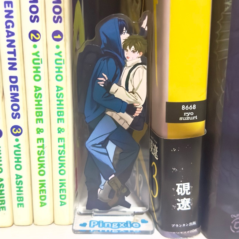 

Lucu Standing Akrilik Kecil Pemisah Buku Rapi