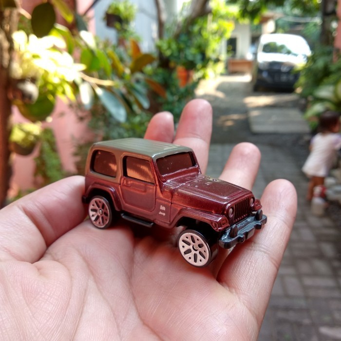 Jeep Wrangler Sahara Maisto Loose 1/64 Miniatur Mainan Diecast