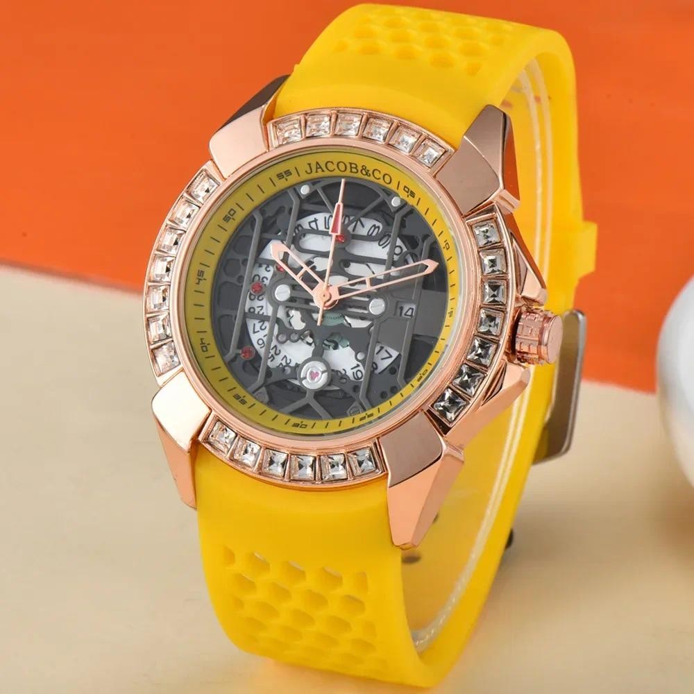 Jam Tangan Pria Hot Jacob & Co Original Brand Watches For Mens Classic Special Dial Multifunction Wr