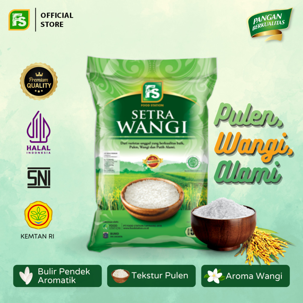 

Bundling FS Setra Wangi 5 Kg