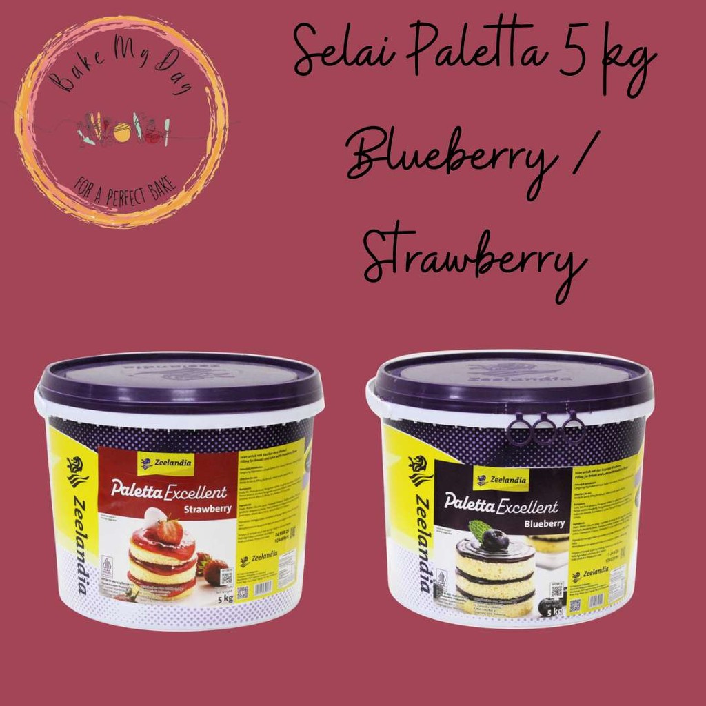

Selai Paletta Blueberry / Strawberry 5 kg Zeelandia