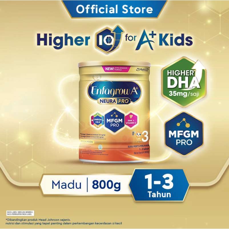 

Enfagrow A+ 3 Madu Susu Formula [800 g]