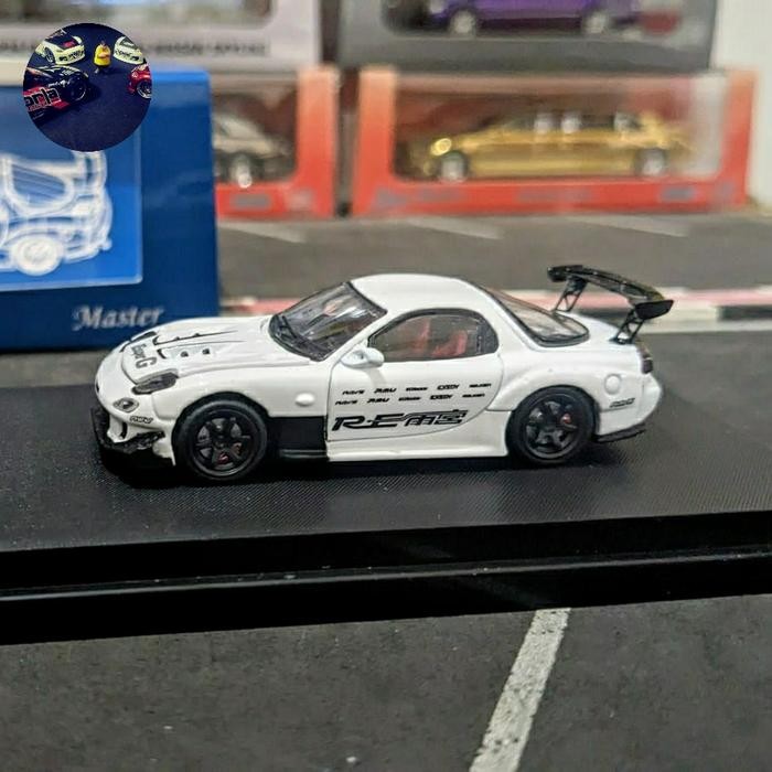 HJ99 Diecast Master Mazda Rx7 RX 7 FD3S RE Amemiya Pearl White