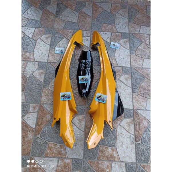 Cover Body Satria Fu Facelift Fl Kanan Kiri + Legsil bodi belakang facelit new bima FL bahan tebal m