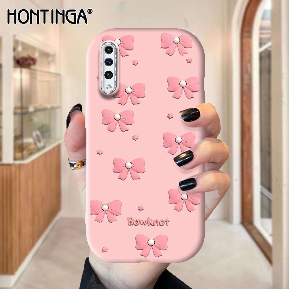 Hontinga Casing Hp Untuk Compitable With Samsung A50 A50S A30S Silikon Sofcase Cassing Softcase Fash