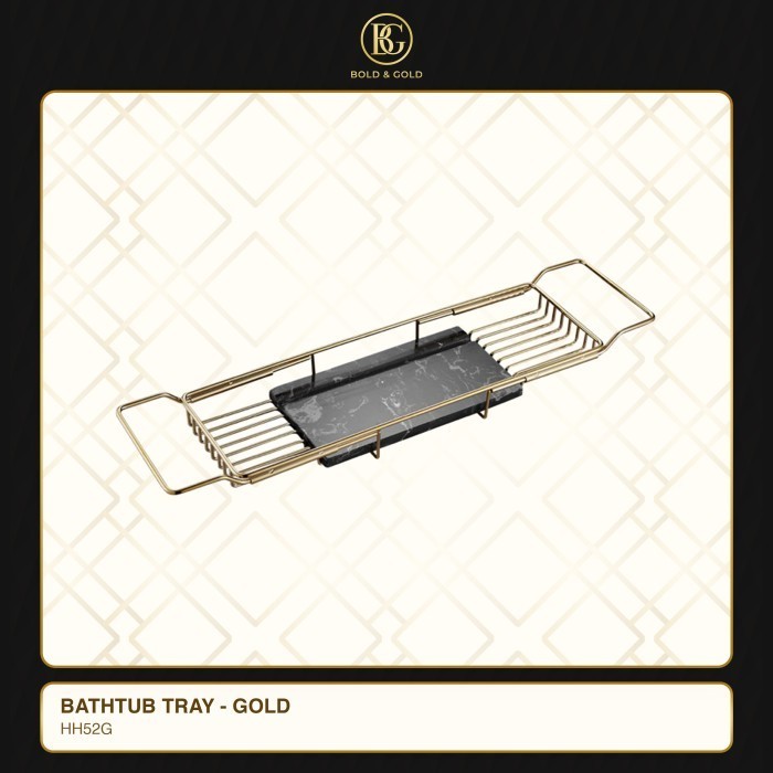 BATHTUB TRAY - GOLD - Bold & Gold
