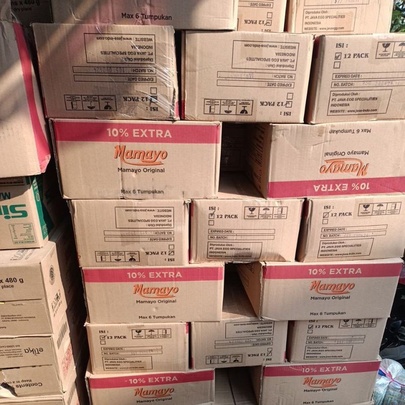 

Mayonise MamayO / Mc Lewis Sweet ( 1 Karton ) Kemasan 1 Kg X 12 Bungkus Mayonice