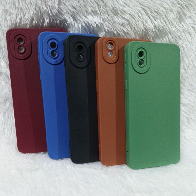 SoftCase Casing OPPO A37 A37F NEO9 Selikon Case Macaron Pelindung Belakang HP Full Caret