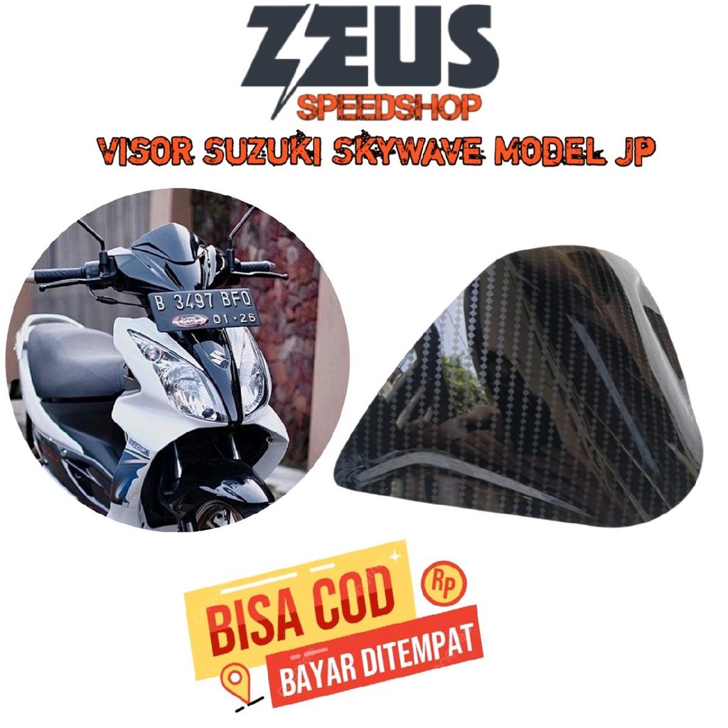 VISOR SUZUKI SKYWAVE 125 VARIASI VISOR SUZUKI SKYWAVE Motorcycle Aksesoris