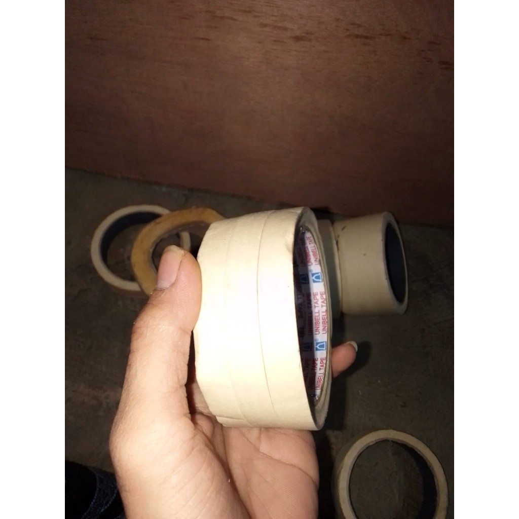 

Lakban Kertas bijian Masking Tape 24mm x 12 Meter Isolasi Kertas gebyar diskon