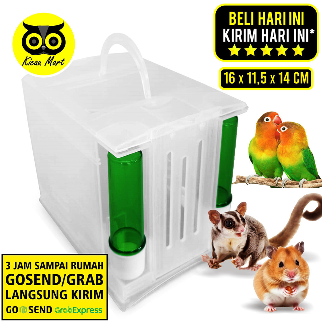 KICAU MART TERKIRIM MAX 1 JAM KHUSUS INSTANT GOJEK GRAB Sangkar Kandang Untulan Import Italy Pet Tra