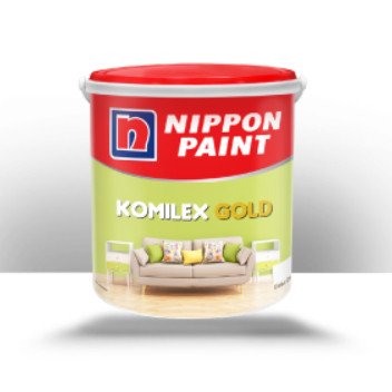 CAT TEMBOK NIPPON KOMILEX GOLD 4.5KG  PLAFON DINDING PAPAN BOARD GRC GYPSUM ETERNIT