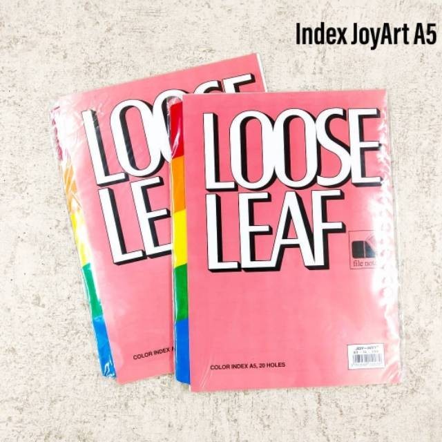

[SG] LOOSE LEAF INDEX JOYART A5 IL05C
