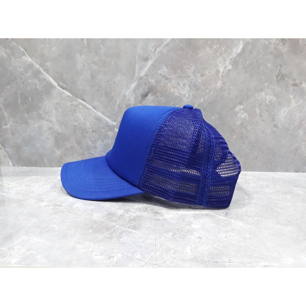 TOPI JARING TRUCKER BASEBALL POLOS PRIA WANITA DEWASA BISBOL CEWEK DISTRO COWOK LAKI LAKI WARNA HITA
