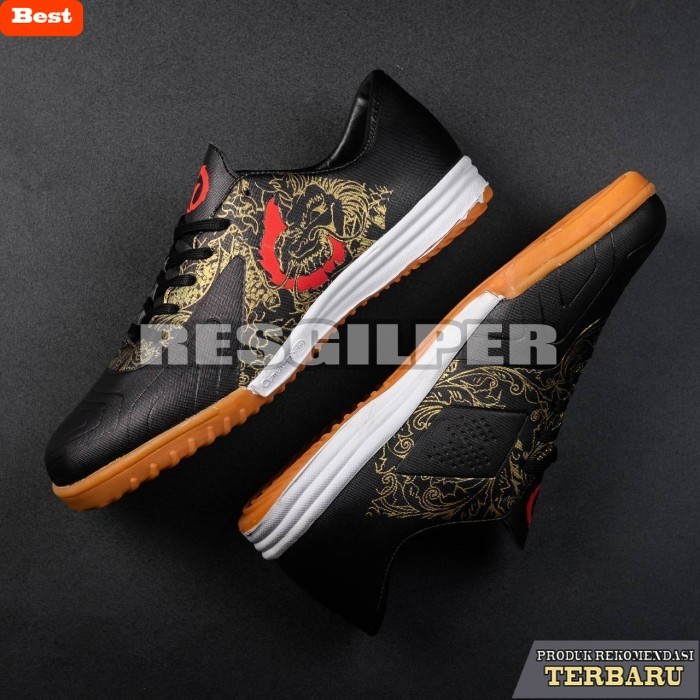sepatu futsal terbaik 2024 Ortuseight Sepatu Futsal Catalyst Legion V2 Ryuji Utomo IN Ortus - Hitam,