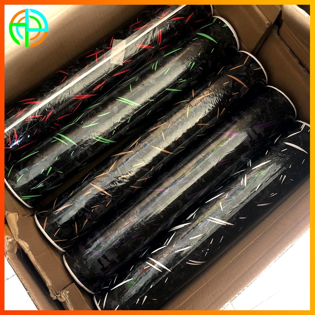 Stiker Skotlet Karbon Forged Lembaran 50 x 25 cm Carbon Forged Carbon Forget Karbon Kevlar Forged Ch