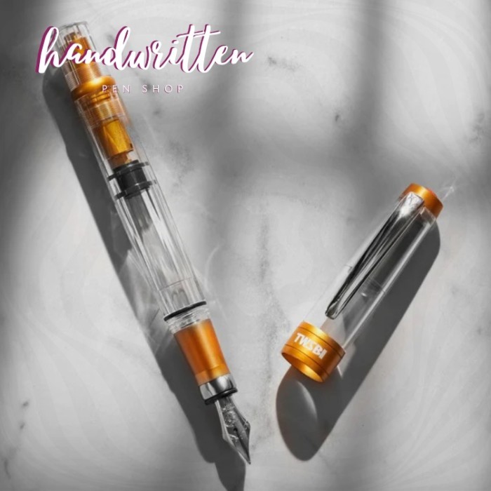 

[New]PROMO TWSBI Diamond 580 AL/ALR Fountain Pen - ALRSunsetYellow, SS Extra Fine